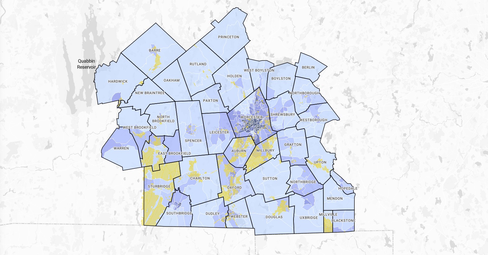 Central Massachusetts Regional Housing and Transportation Study