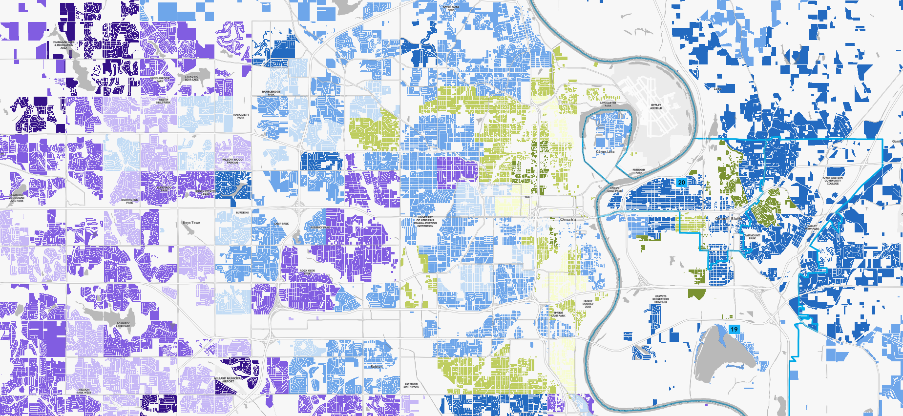 Regional Market Value Analysis for Greater Omaha-Council Bluffs